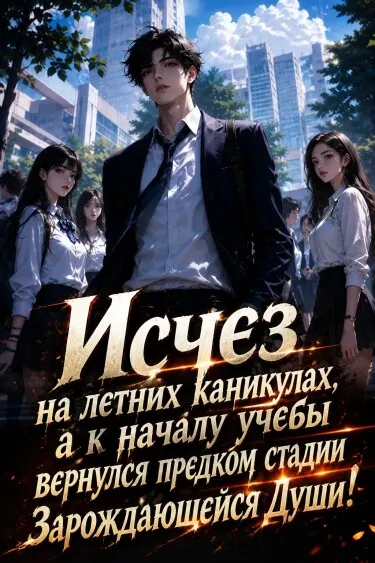 Исчез на летних каникулах, а к началу учебы вернулся предком стадии Зарождающейся Души! — иллюстрация