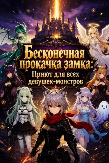 Бесконечная прокачка замка: Приют для всех девушек-монстров — иллюстрация