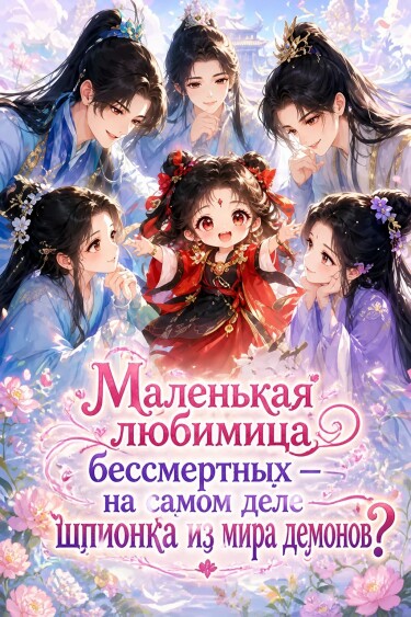 Маленькая любимица бессмертных — на самом деле шпионка из мира демонов? — обложка