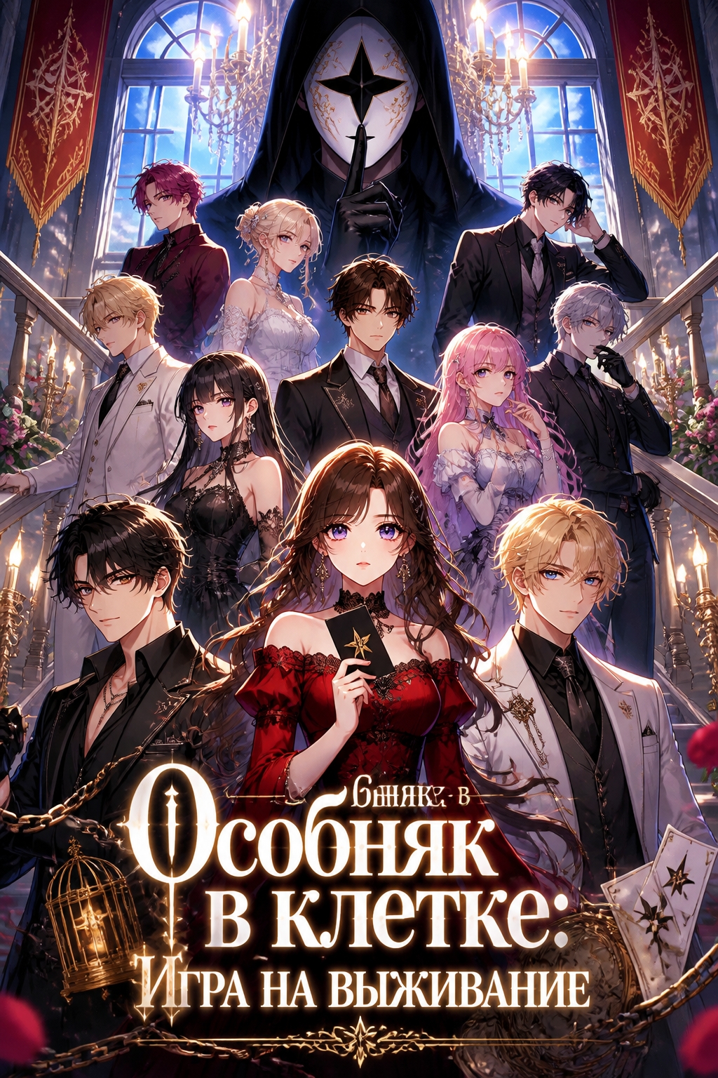 Особняк в клетке: Игра на выживание — обложка