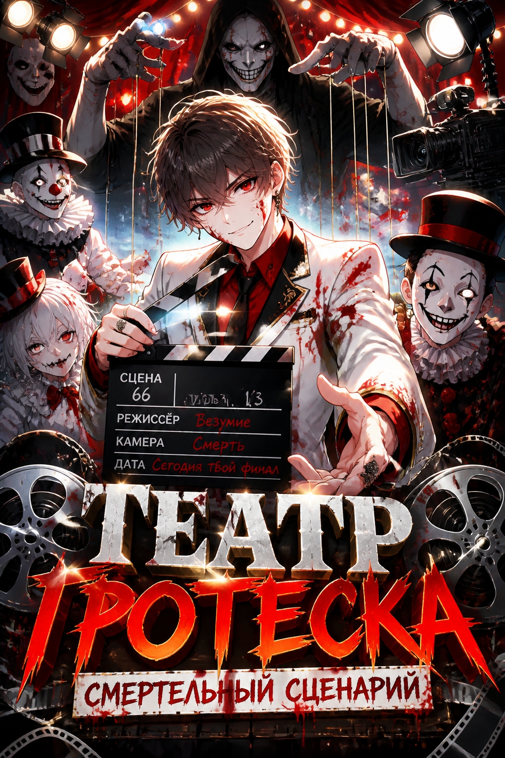 Театр гротеска: Смертельный сценарий — обложка