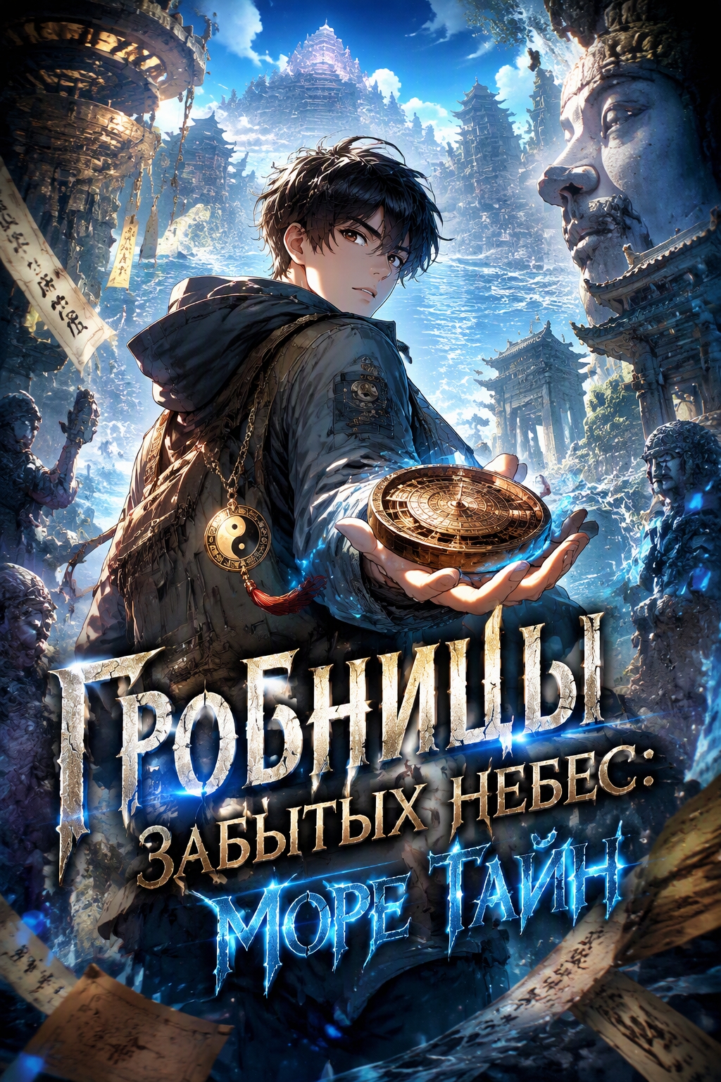 Гробницы забытых небес: Море тайн — обложка