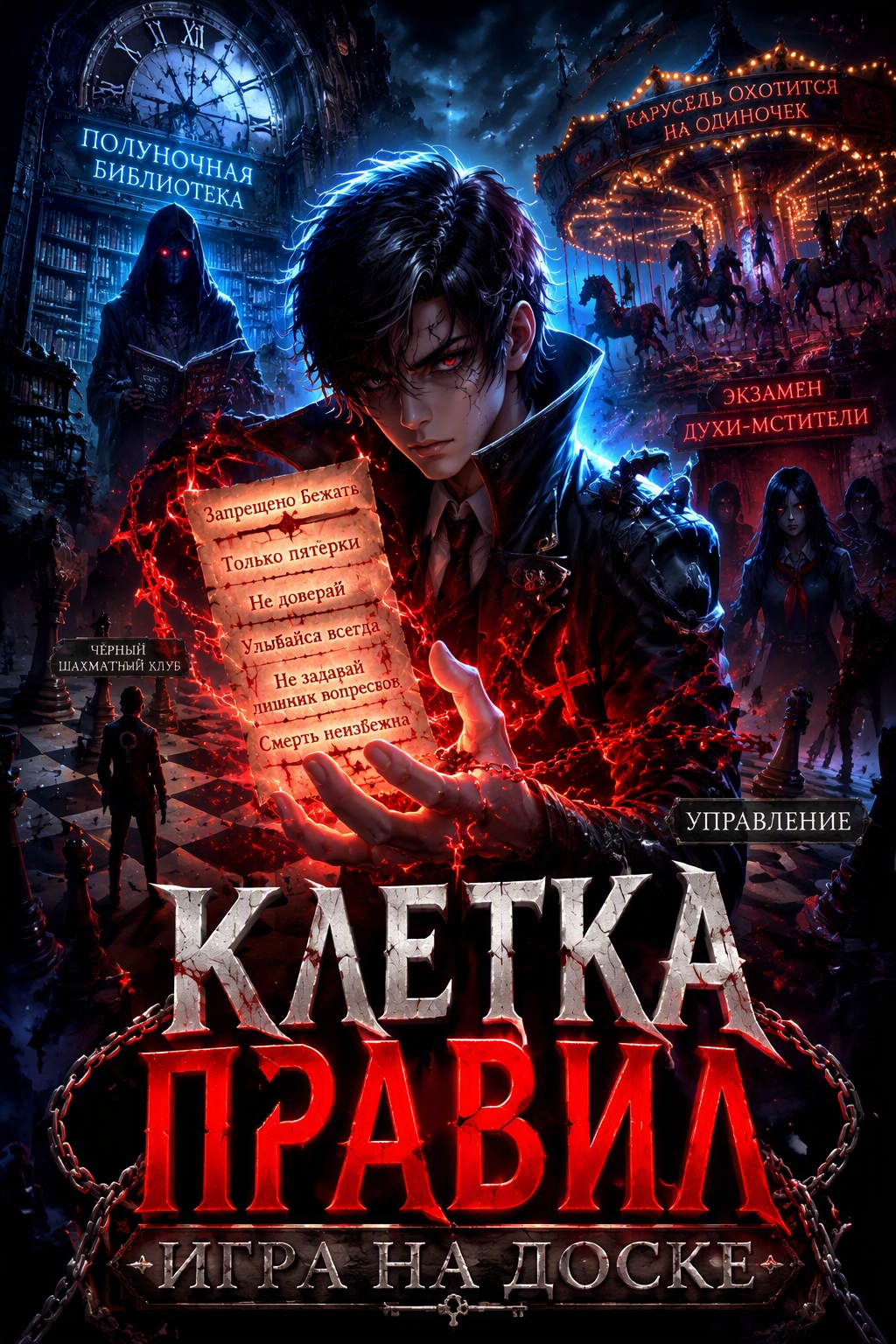 Клетка правил: Игра на доске — обложка
