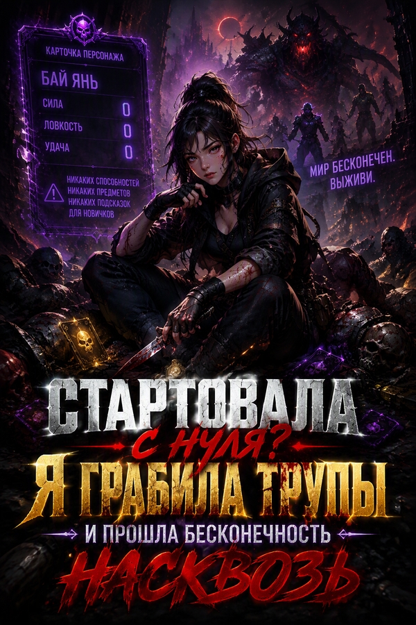 Стартовала с нуля? Я грабила трупы и прошла бесконечность насквозь — обложка