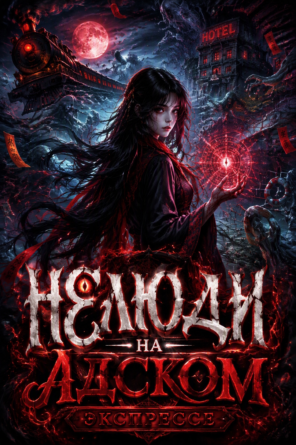 Нелюди на адском экспрессе — обложка