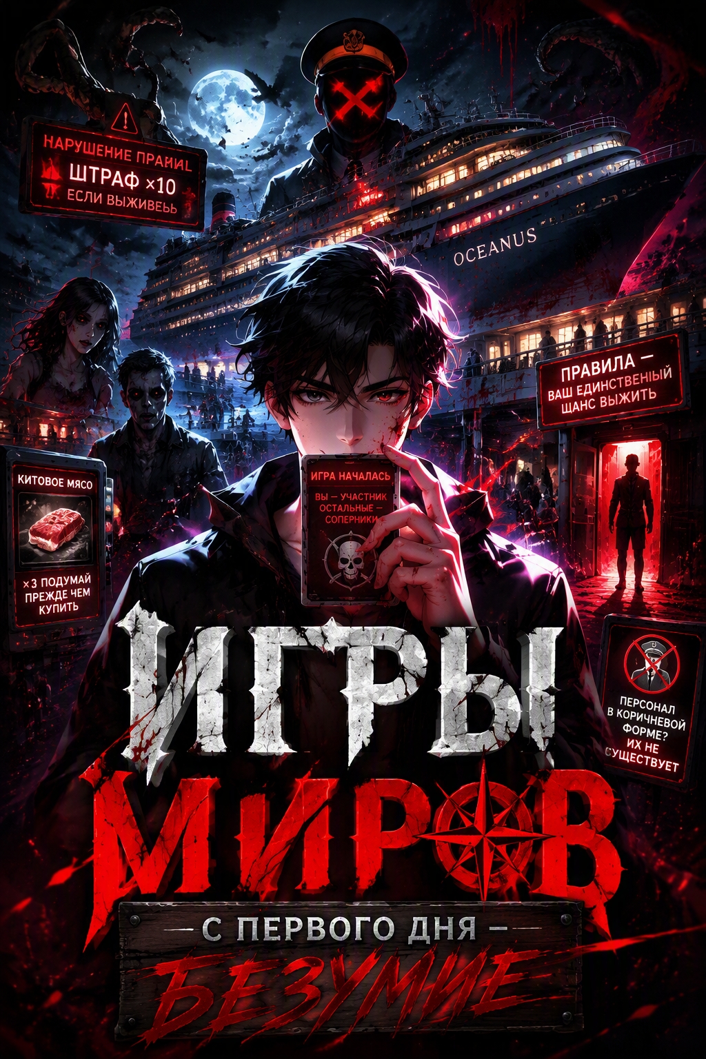Игры миров: С первого дня — безумие — обложка
