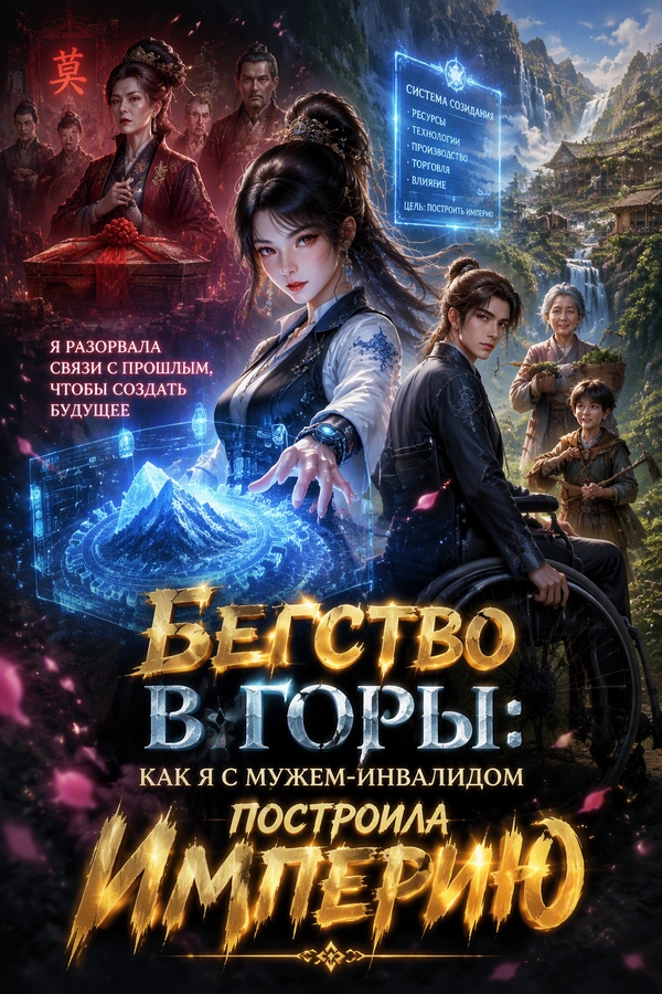 Бегство в горы: как я с мужем-инвалидом построила империю — обложка