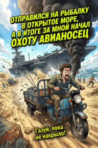 Отправился На Рыбалку В Открытое Море, А В Итоге За Мной Начал Охоту Авианосец