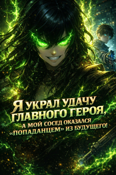 Я украл удачу главного героя, а мой сосед оказался «попаданцем» из будущего! — обложка