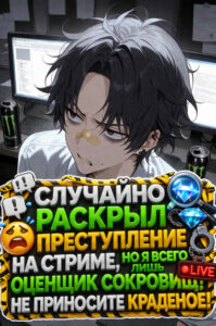 Случайно раскрыл преступление на стриме, но я всего лишь оценщик сокровищ! Не приносите краденое! (ЗАВЕРШЁН)