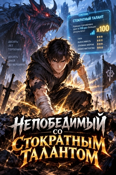 Непобедимый со стократным талантом — обложка
