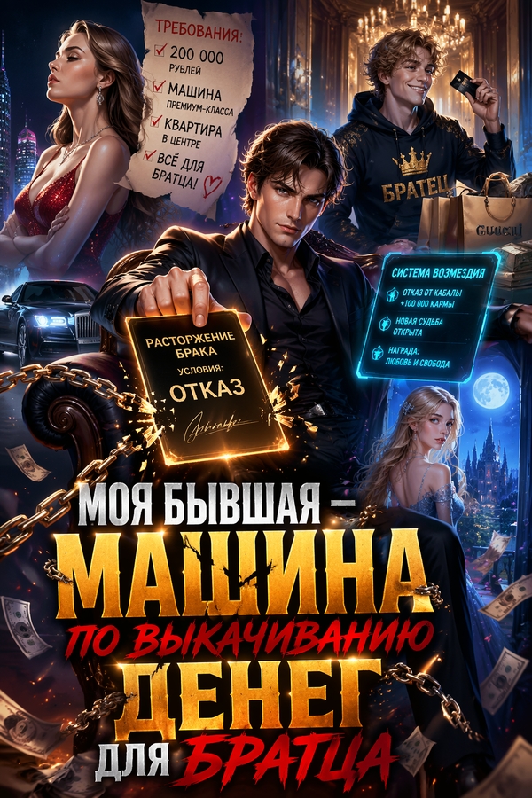 Моя бывшая — машина по выкачиванию денег для братца — обложка