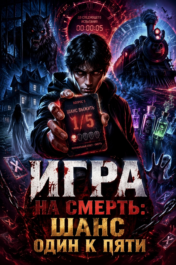 Игра на смерть: шанс один к пяти — обложка
