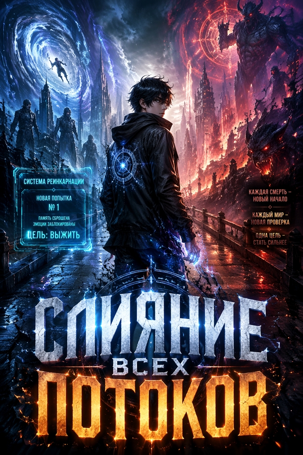 Слияние всех потоков — обложка