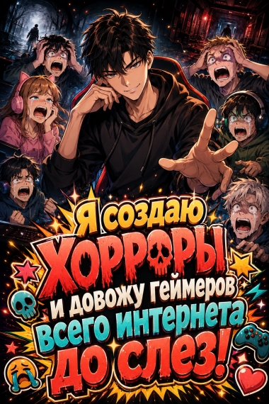 Я создаю хорроры и довожу геймеров всего интернета до слез! — обложка