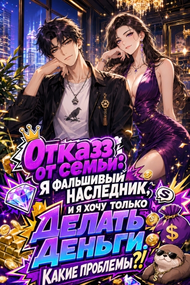 Отказ от семьи: Я фальшивый наследник, и я хочу только делать деньги. Какие проблемы?! — обложка