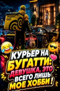 Курьер на Бугатти: девушка, это всего лишь мое хобби!