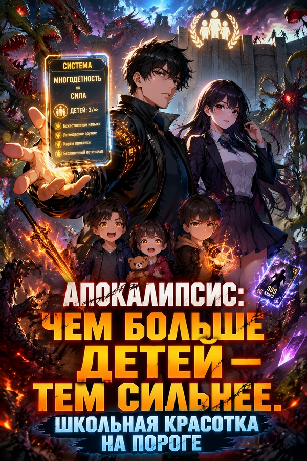 Апокалипсис: Чем больше детей — тем сильнее. Школьная красотка на пороге — обложка