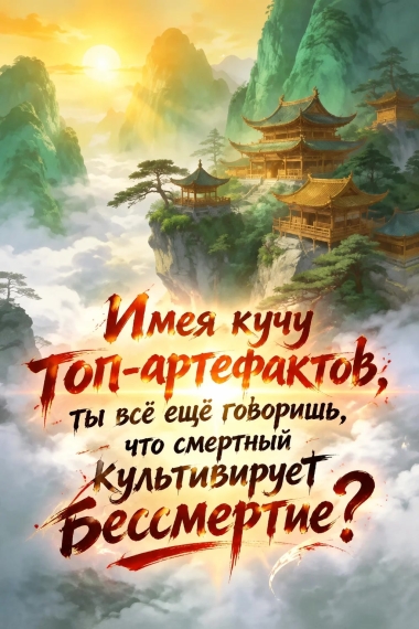 Имея кучу топ-артефактов, ты всё ещё говоришь, что смертный культивирует бессмертие? — обложка