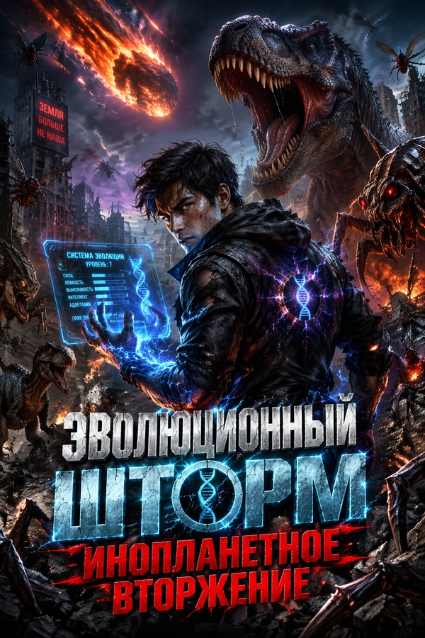 Эволюционный шторм: Инопланетное вторжение — обложка